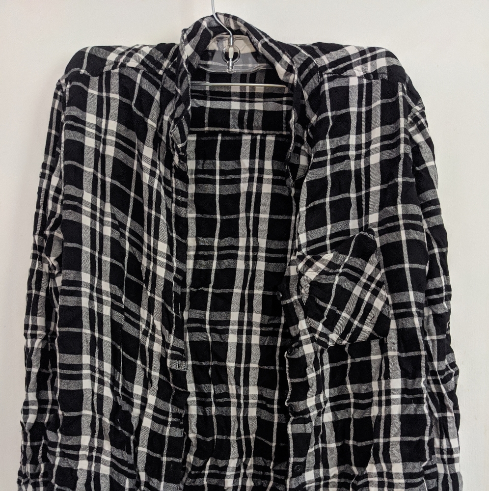 Black and white shirt
